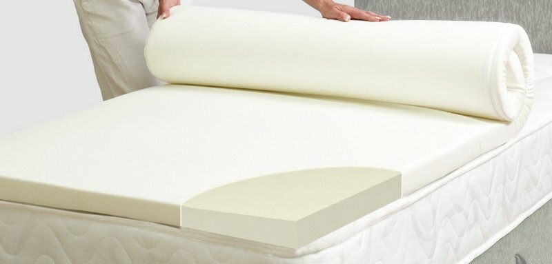 6cm cm Viscoelastische Matratzenauflage, Visco, Memoryschaum Topper