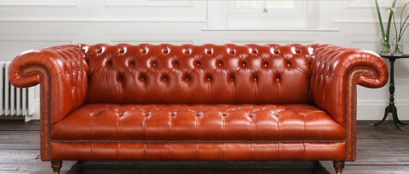 Chesterfield Polster Sofa Couch Designer Garnitur 3 Sitz Couchen