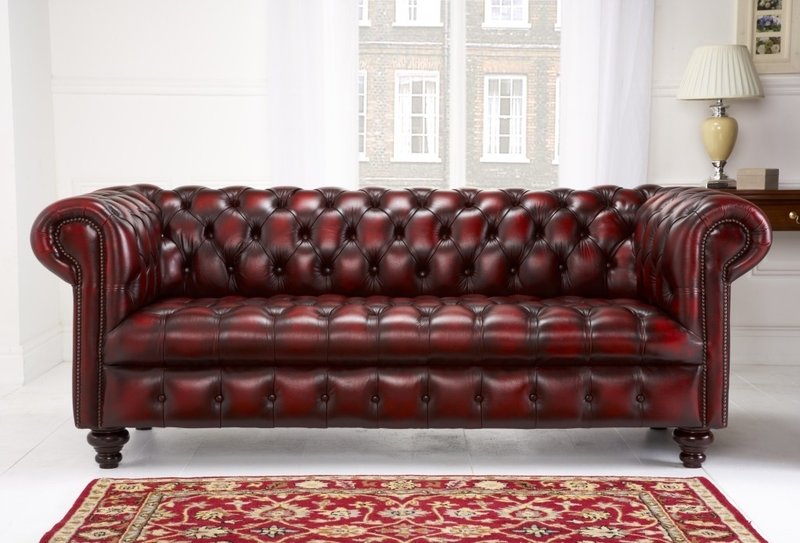 Chesterfield Sofa 3 SITZER Polster Designer Couchen Sofas Garnitur SL
