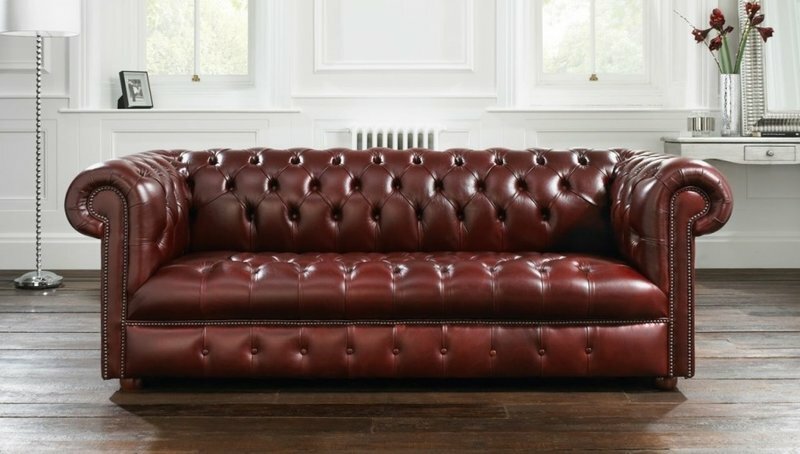 Chesterfield Sofa 3 SITZER Polster Designer Couchen Sofas Garnitur SL