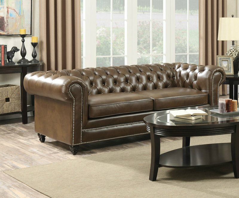 Chesterfield Sofa 3 SITZER Polster Designer Couchen Sofas Garnitur SL