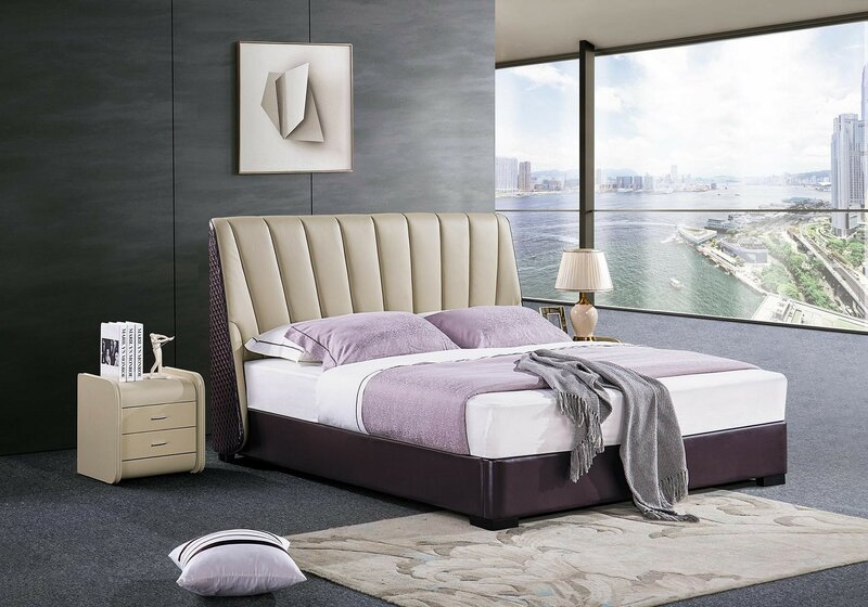 Bett Schlafzimmer Set Design Möbel Luxus Betten 2x Nachttisch 3tlg Bettgestell !