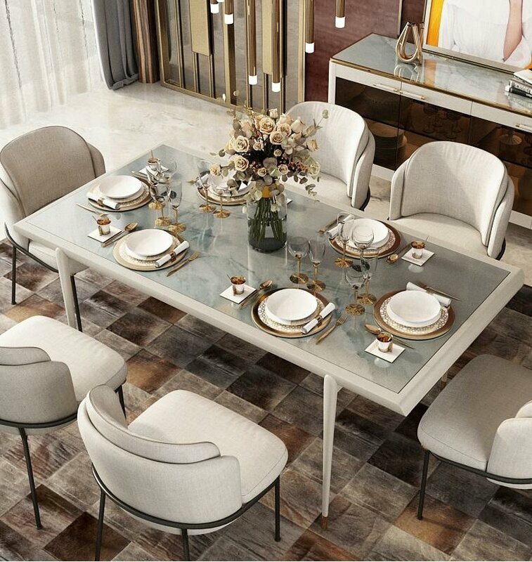 Esstisch Design Wohnzimmer Tisch Holz Tische Esszimmer Moderne Möbel 160x90 Neu