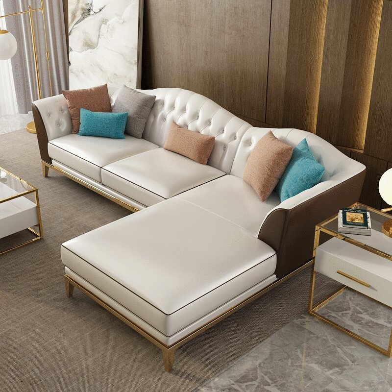 Ecksofa Polster Garnitur Wohnlandschaft L Form Designer Sofa Couch Ecksofa Neu