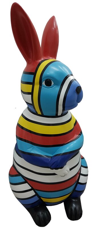 Hase Designer Figuren Moderne Dekorationen Garten Figuren Skulptur Skulpturen