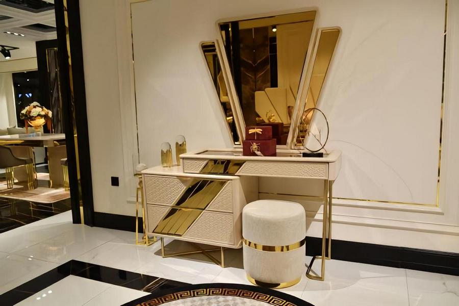 Kosmetiktisch Beauty-Tisch Konsole Schminkkonsole Schminkkommode Frisiertisch