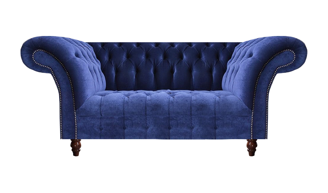 Zweisitzer Sofa Couch Chesterfield Polstermöbel Wohnzimmer Möbel