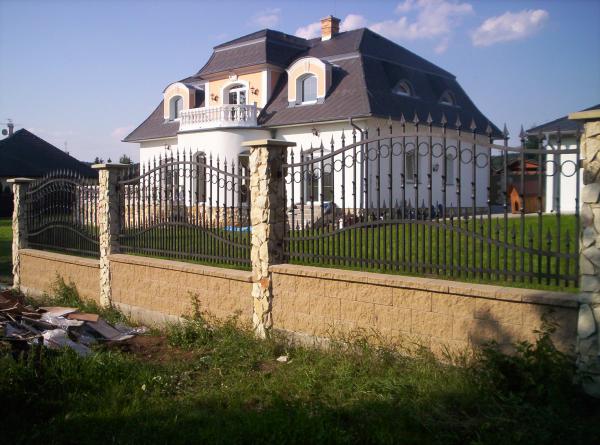 Railing Zaun Geländer Schmiedeeisen Handarbeit Klassische Zäune Garten M195 Neu