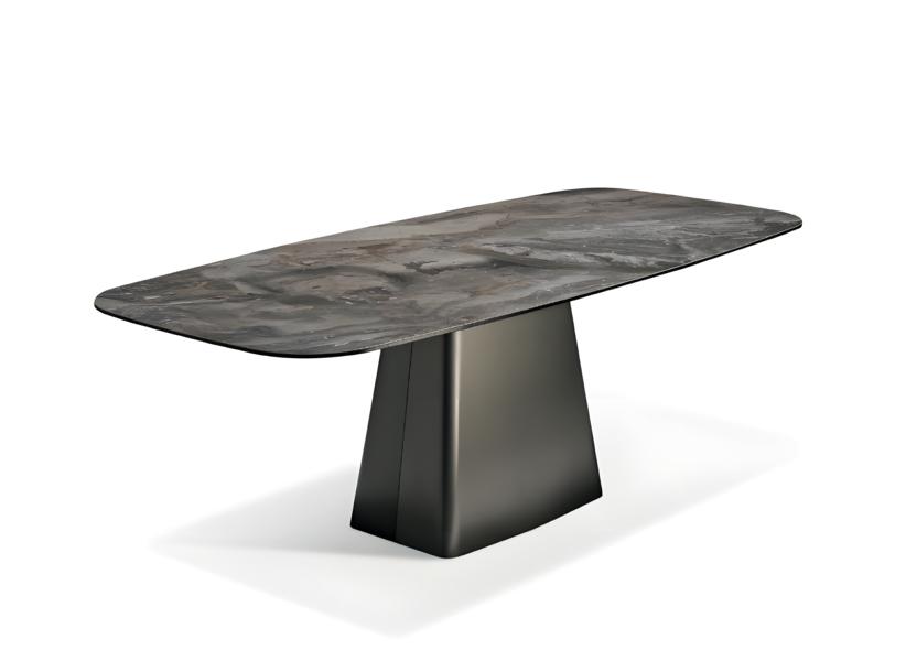 Esstisch Esszimmer Einrichtung Modern Schwarz Luxus Design Holz Tisch