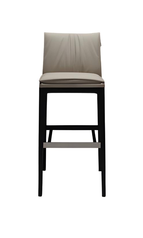 Stühle Barhocker Stuhl Holz Sessel Bar Stoff Barstuhl Luxus Polster