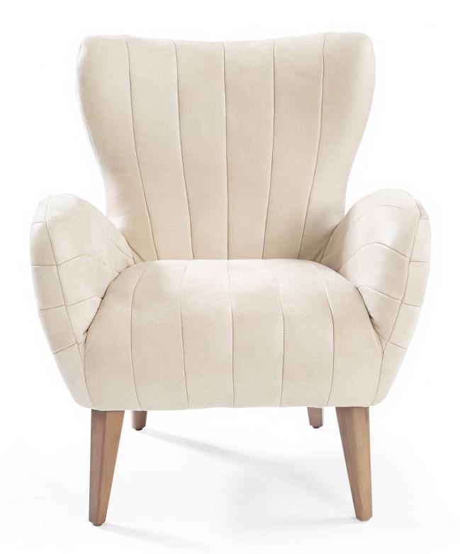 Lounge Sessel Relaxsessel Textil Lounge Design Sesel Komfortsessel Beige