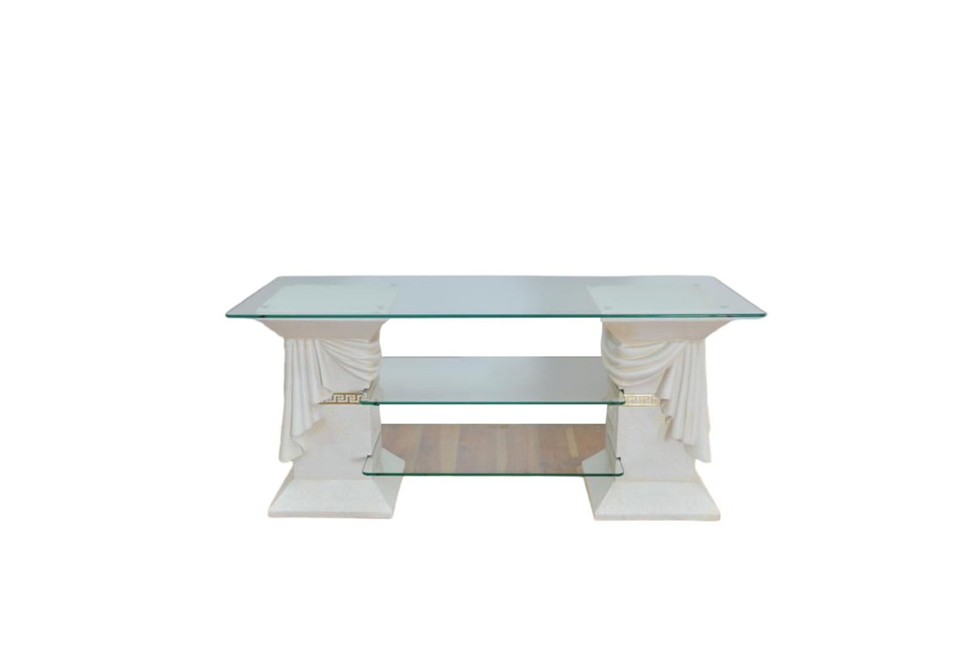 Klassische RTV Sideboard Fernseh Tisch Tische Tv Board Medusa Regal Vitrine 1879