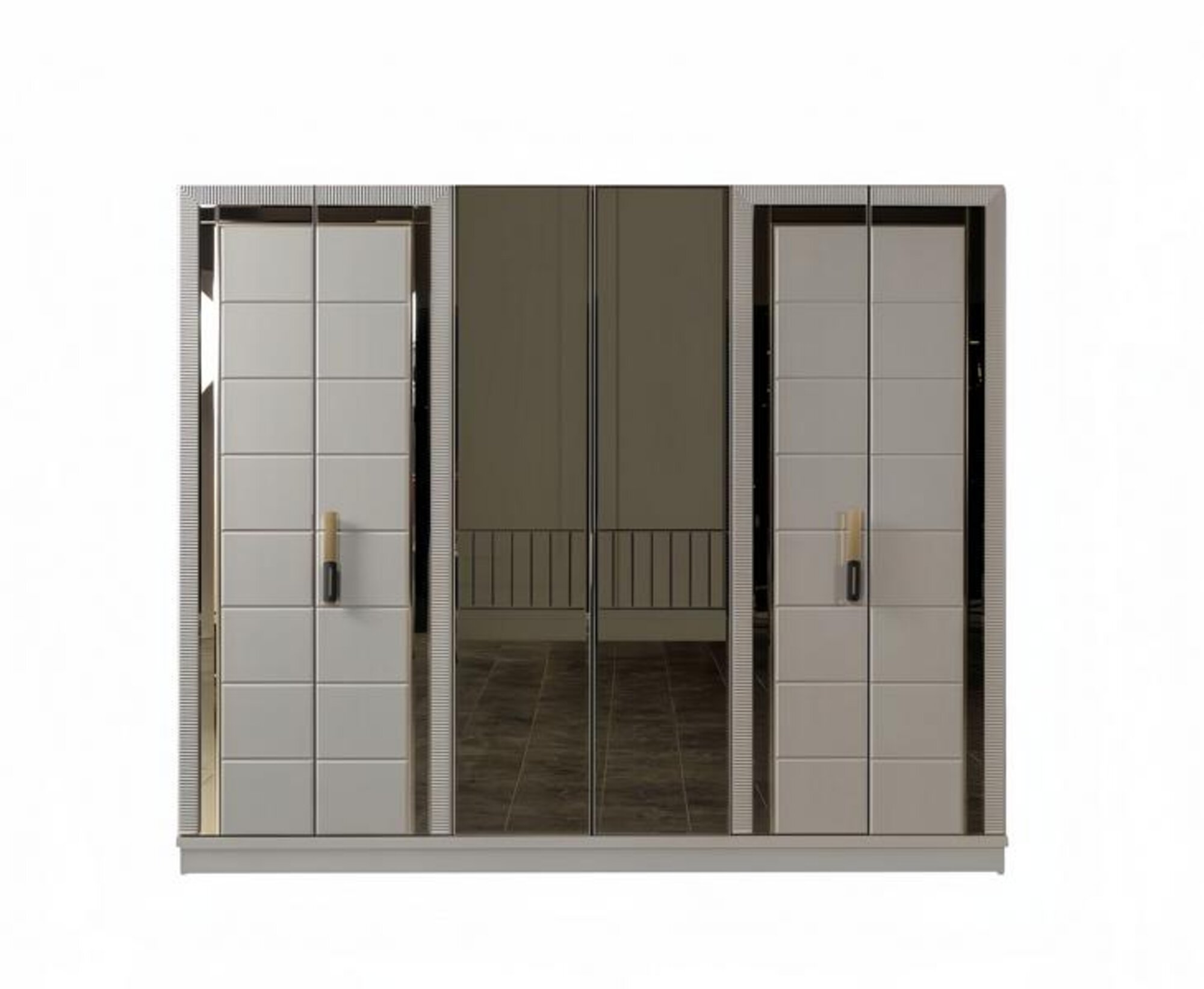 Kleiderschrank Kleiderstauraum Schrank Garderobenschrank Ankleideschrank 260cm