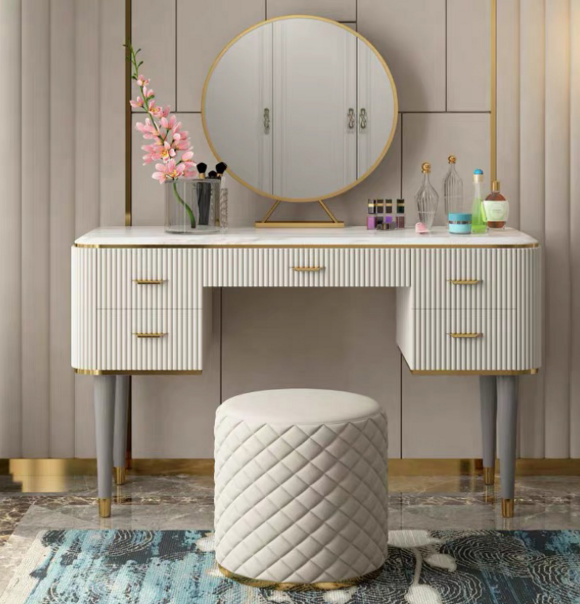Konsolentisch Schminktisch Tisch Konsole Schlafzimmer Sekretär Kommode Sideboard
