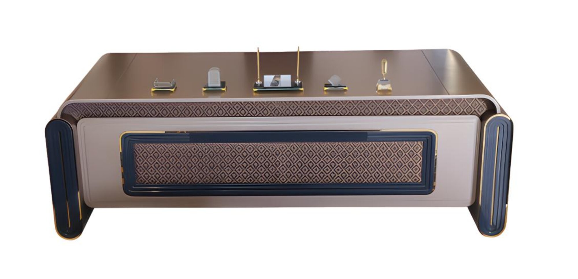 Chefschreibtisch Luxus Schreibtische Tisch Büro Einrichtung Tische Möbel 240cm