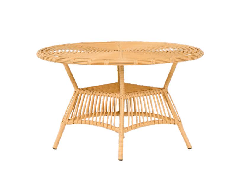 Esstisch Garten Möbel Veranda Terrasse Balkon Luxus Design Garnitur Modern Beige