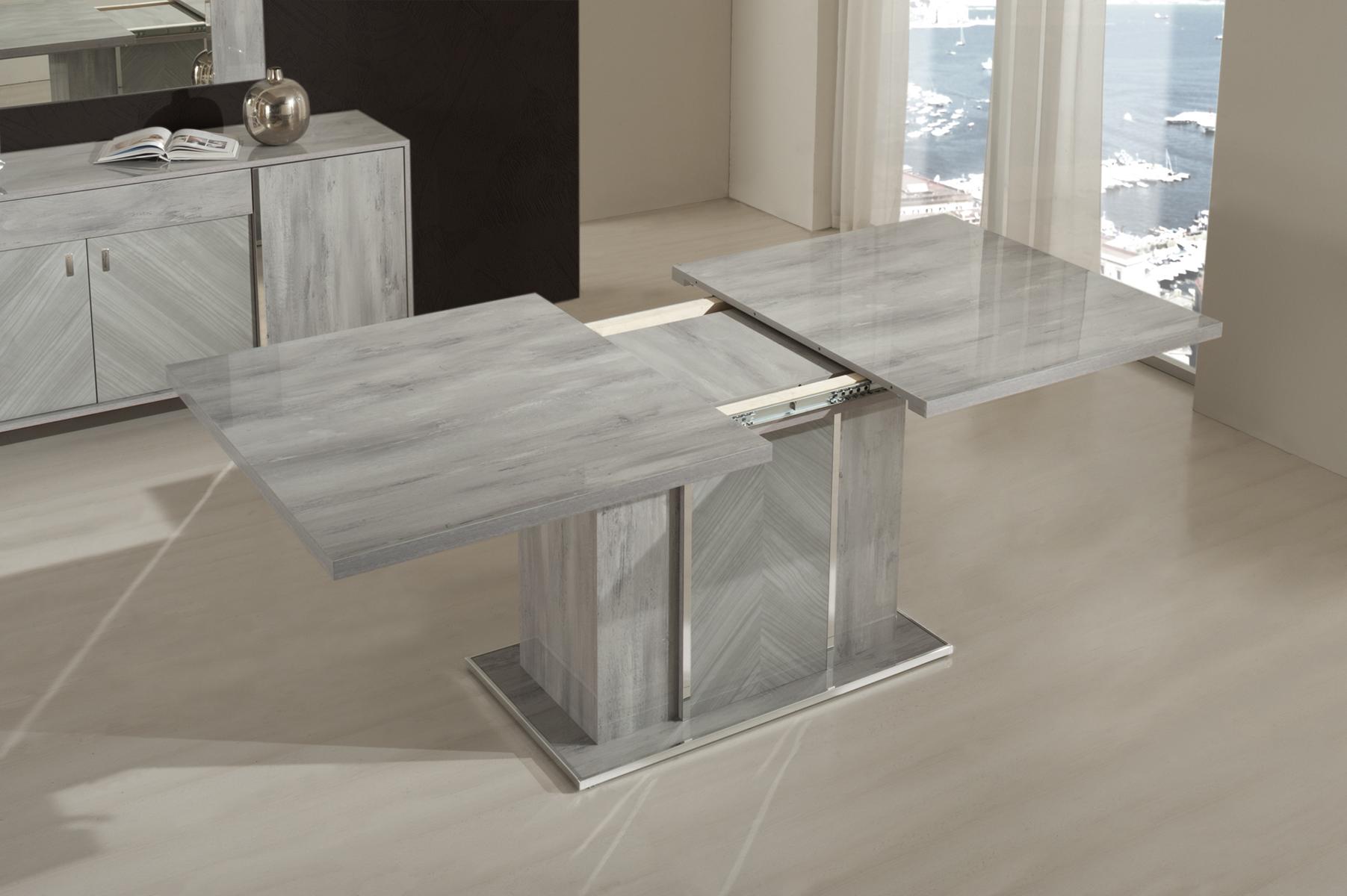 Luxus Esstisch Ausziehbarer Tisch Holz Tische Modern Esszimmer Design Italien