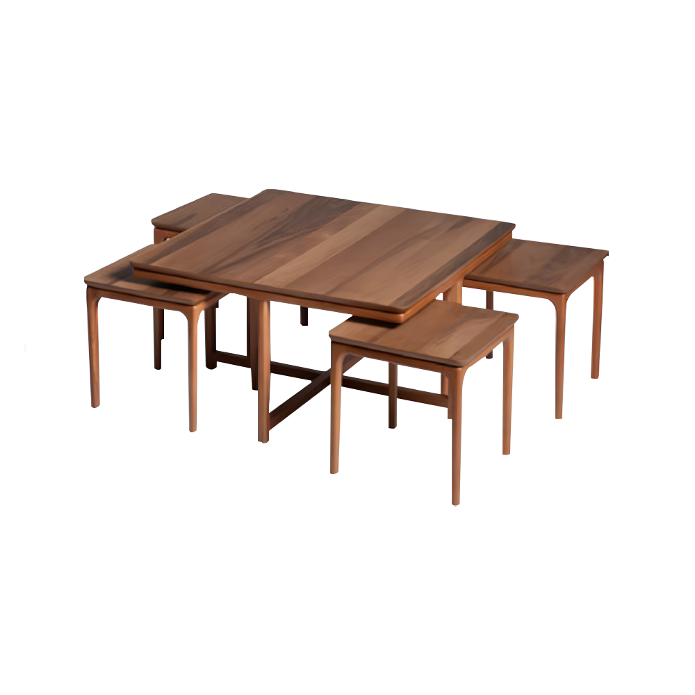 Komplette Couchtische Beistelltische Kaffeetische Sofatische Braun