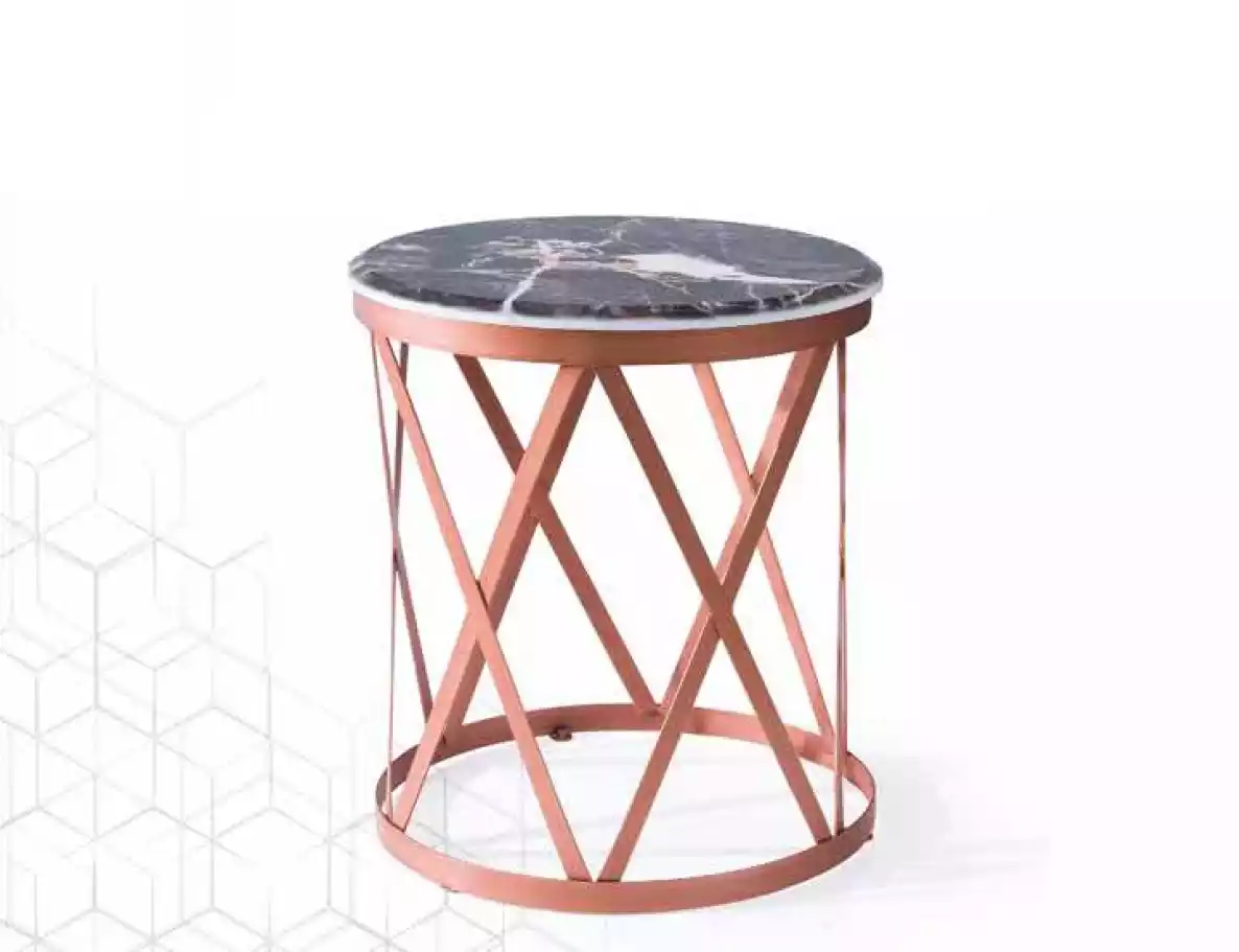 Wohnzimmer Beistelltisch luxuriös Luxus Möbel Tisch braun Design