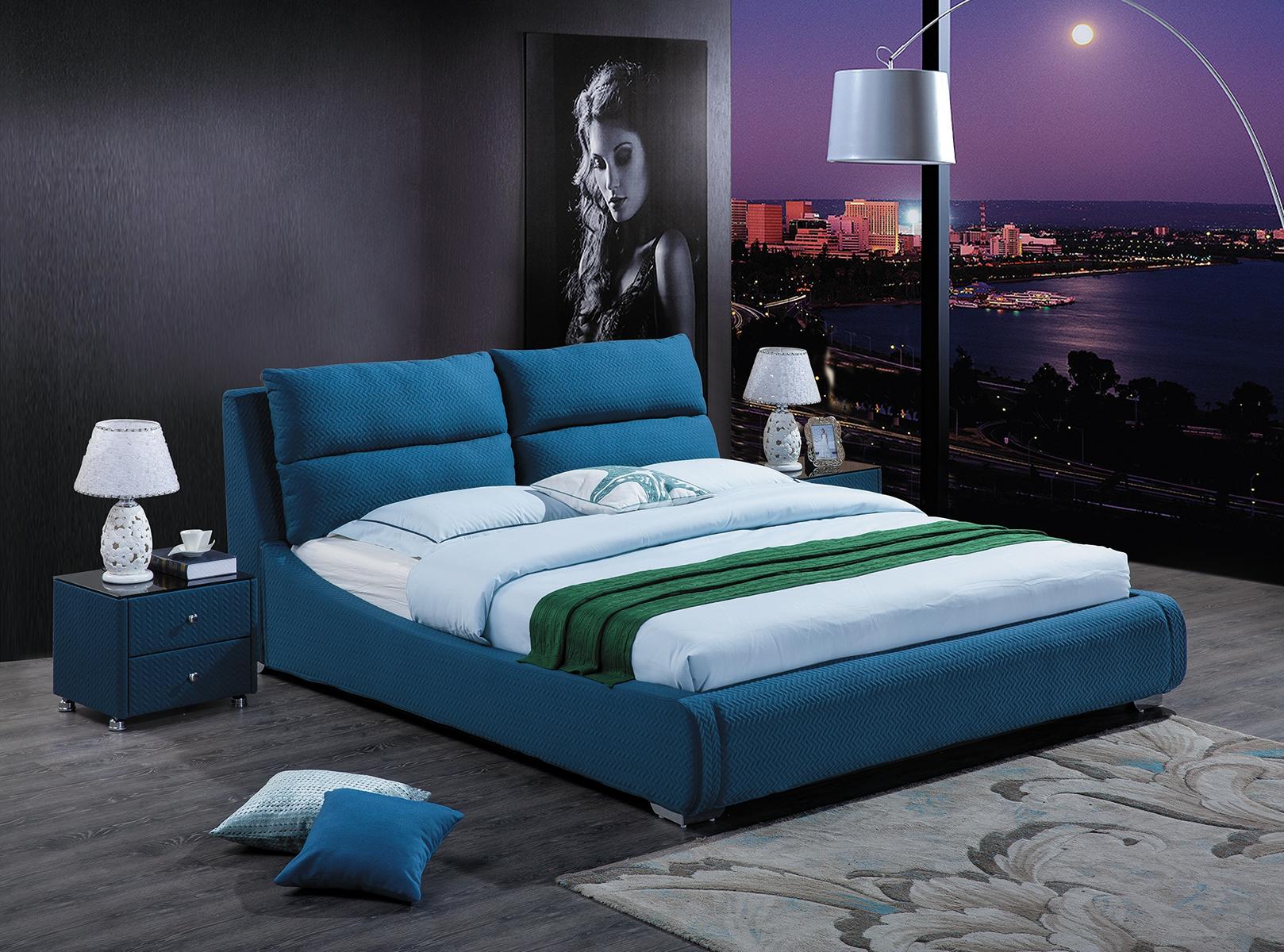 Bett Polster Design Luxus Doppel Hotel Betten Schlaf Zimmer Leder