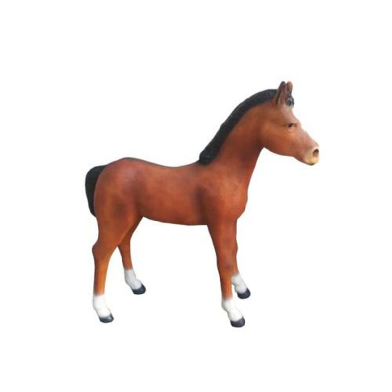 Russischer Hengst Pferd Dekoration Figur Figuren 150cm Statue Skulptur