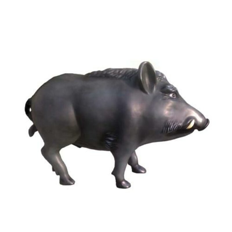Abstrakte dekorative Wildschweinskulptur Wildschwein Jagd Garten Skulptur