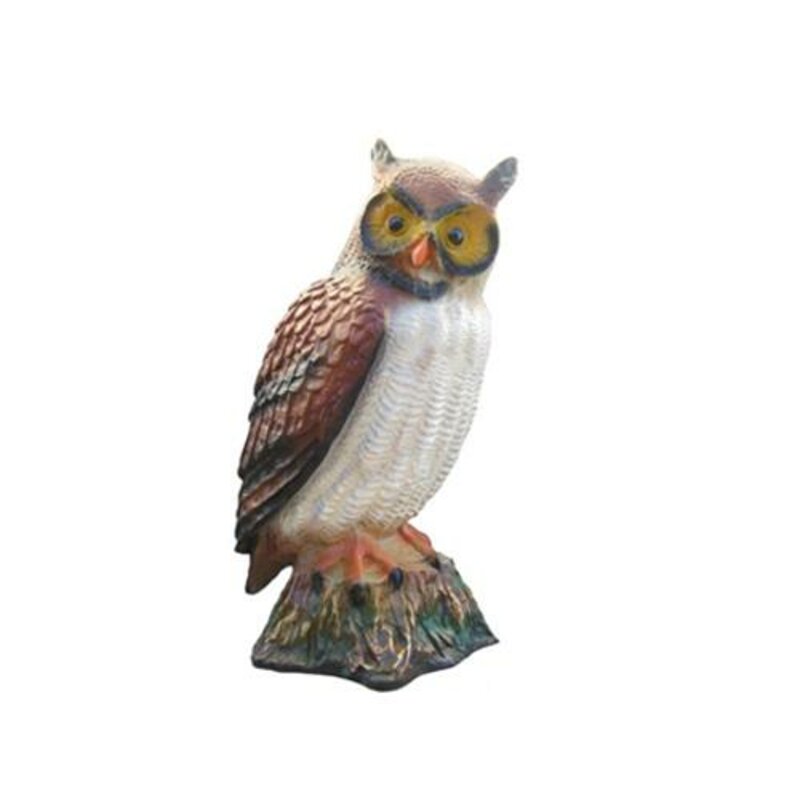 Deko Figur Eule Vogel Garten Figuren Skulptur Statuen Skulpturen 50cm