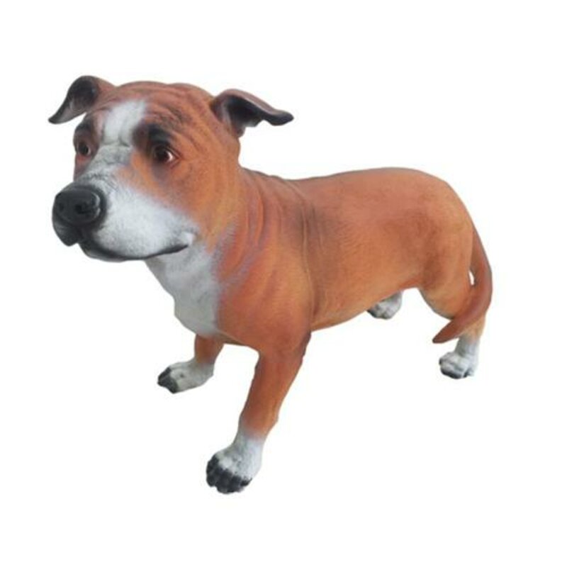 Hund Figuren Figur Statue Garten Dekoration Skulptur Deko Skulpturen