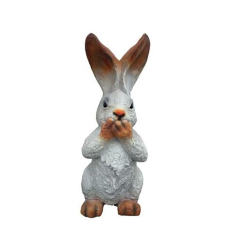 Hase Figur Statue Garten Dekoration Skulptur Deko Skulpturen