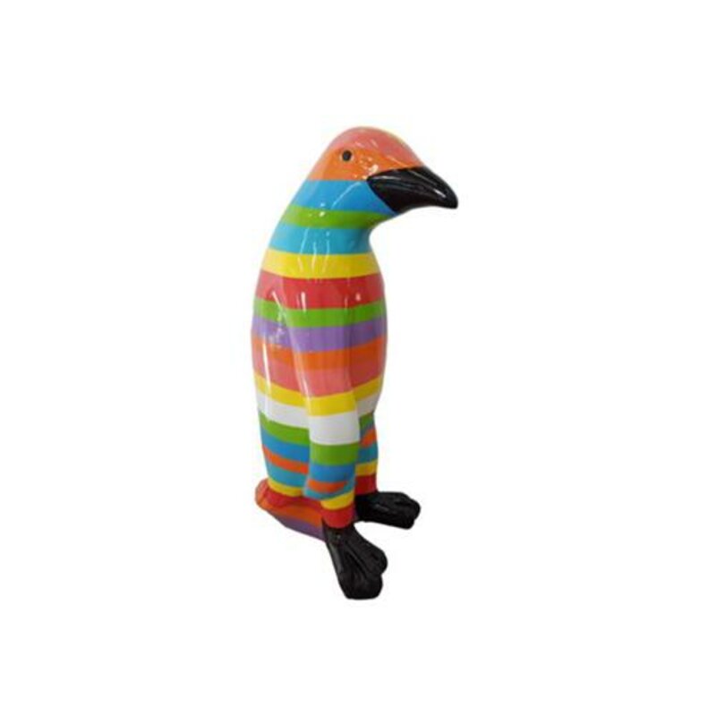 Moderne Figur Pinguin Kunststoff Skulptur Statuen Figuren Dekoration 90cm
