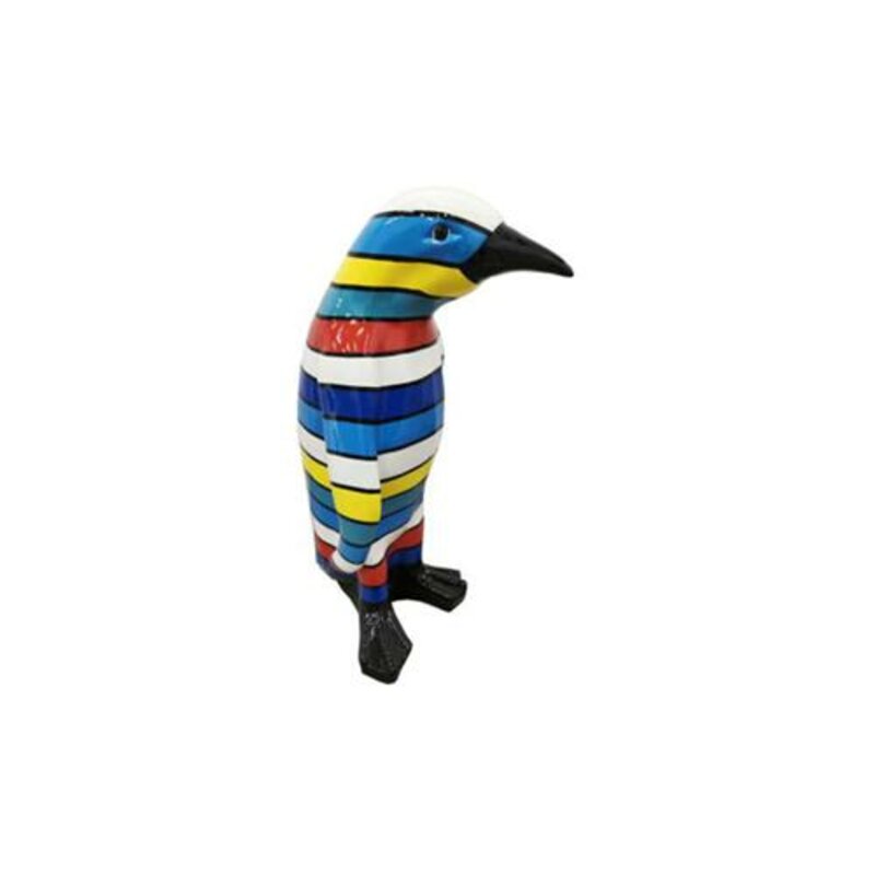 Moderne Figur Pinguin Kunststoff Skulptur Statuen Dekoration 90cm Deko
