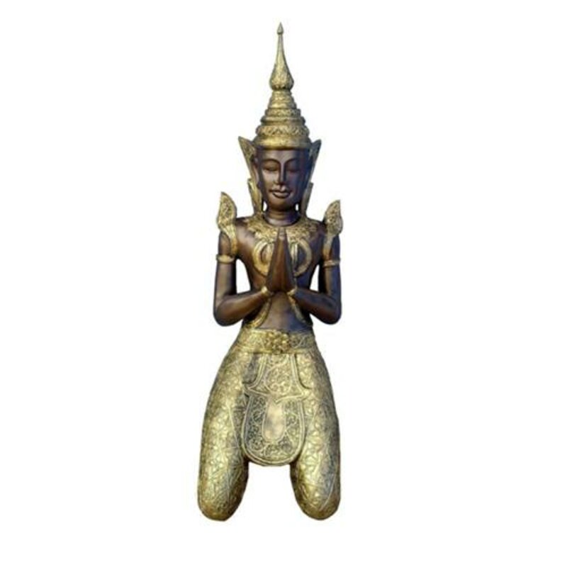 Buddha Deko Figur Statue Skulptur 110 cm Figuren Statuen Skulpturen