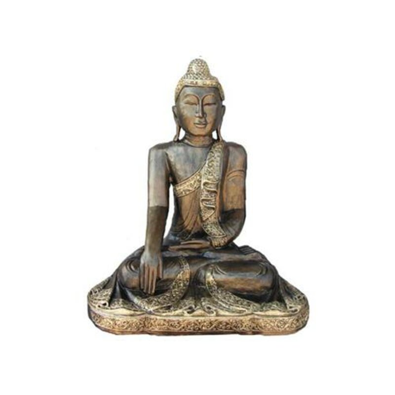 Buddha Deko Figur Statue Skulptur 60 cm Figuren Statuen Skulpturen Neu (B15)
