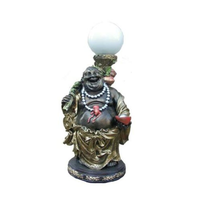 Deko Figur Statue Skulptur 54 cm Figuren Statuen Skulpturen Lampe Buddha