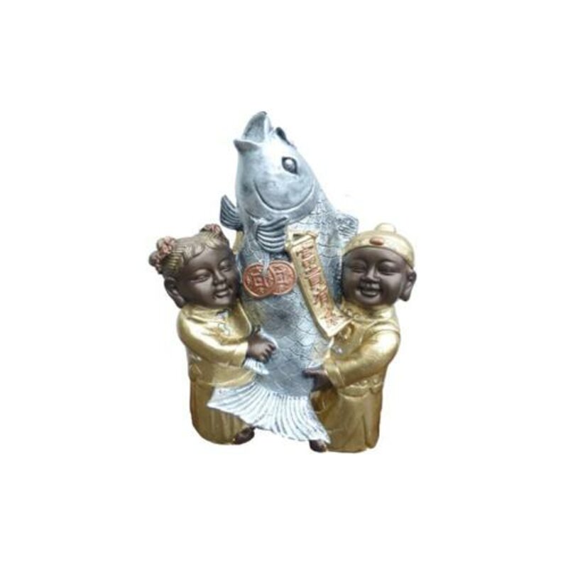 Deko Figur Statue Skulptur 44 cm Figuren Statuen Skulpturen Glücksbringer