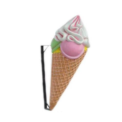 Ice Cream Eisdiele Wand Dekoration Figuren Gastronomie Skulpturen Neu