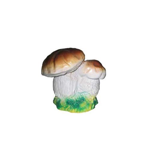 Skulptur Pilz Haus Statue Garten Figuren 14cm Statuen Skulpturen Figur