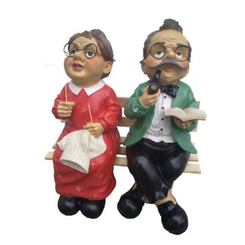 Deko Figur Statue Skulptur 40 cm Figuren Statuen Skulpturen Garten