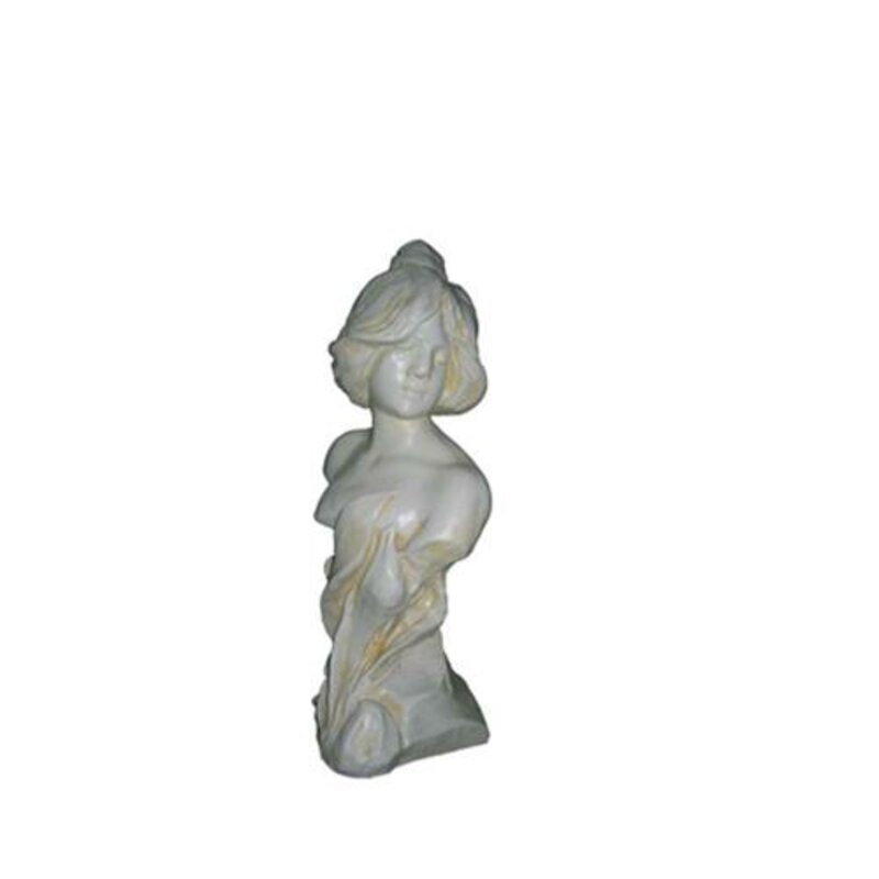 Deko Figur Statue Skulptur 55 cm Figuren Statuen Skulpturen Büste Dame