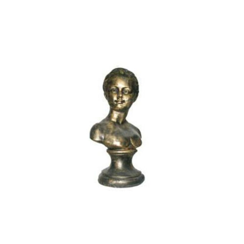 Kinder Büste Gold Antik Stil Deko Figur Statue Skulptur 29cm Figuren Statuen