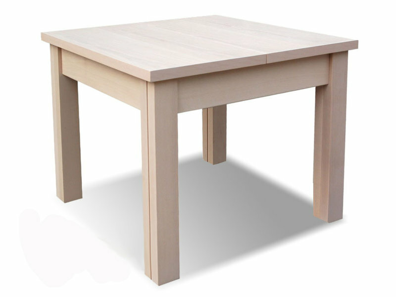 Tisch Esstisch Holztisch XXL Konferenztisch S24 90X90cm Ausziehbar 90X210cm