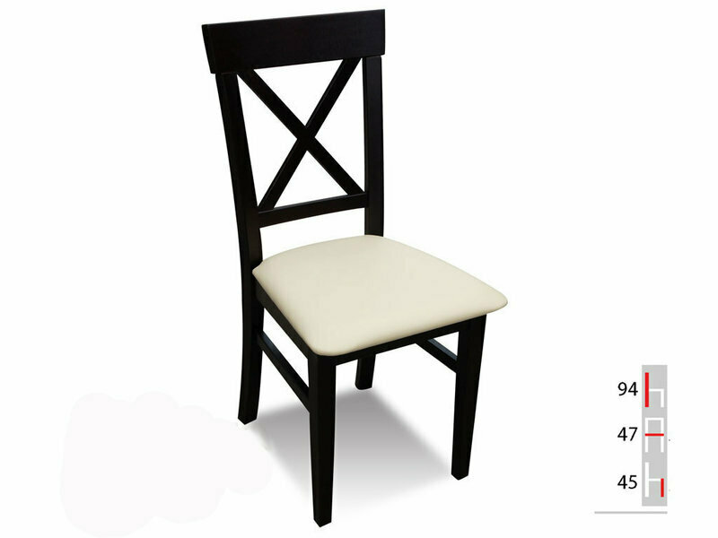 MASSIVHOLZ STUHL ESSZIMMERSTUHL DESIGNER LEDER STUHL STÜHLE