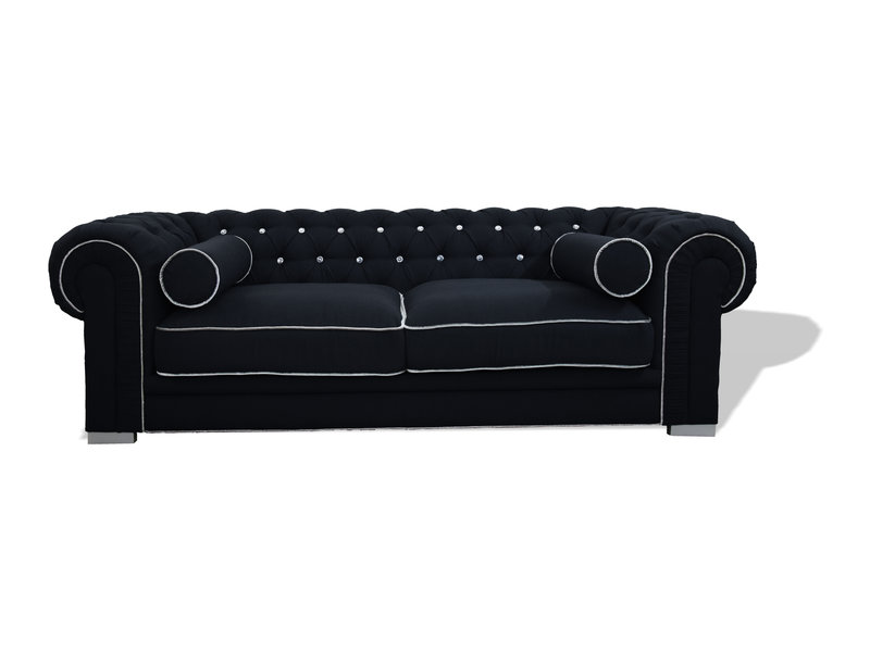 Chesterfield Sofa 3 SITZER Polster Designer Couchen Sofas Garnitur SL