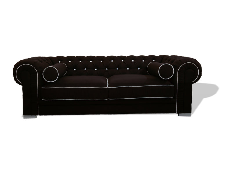 Chesterfield Sofa 3 SITZER Polster Designer Couchen Sofas Garnitur SL