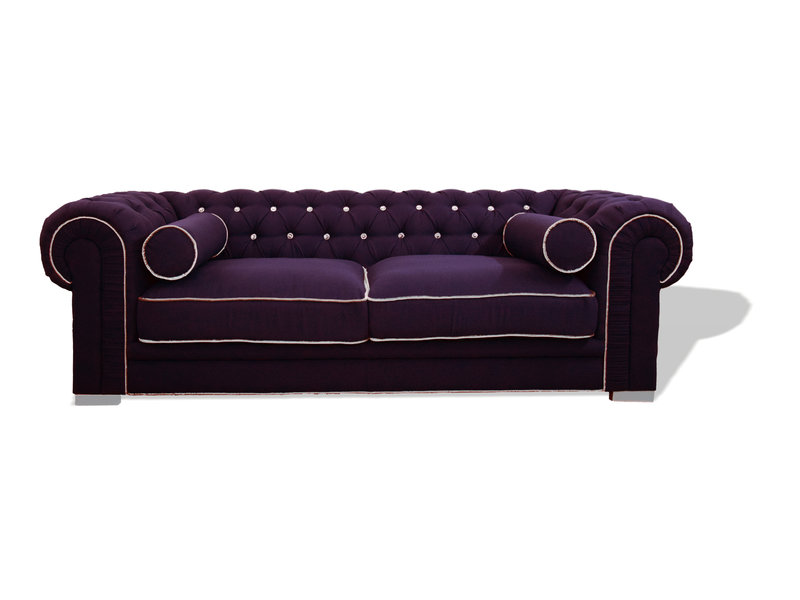 Chesterfield Sofa 3 SITZER Polster Designer Couchen Sofas Garnitur SL