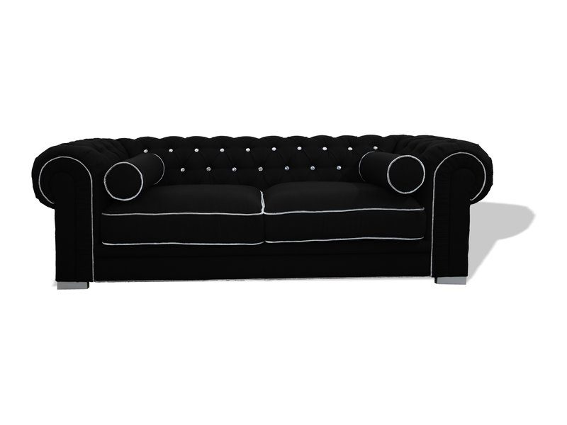 Chesterfield Sofa 3 SITZER Polster Designer Couchen Sofas Garnitur SL