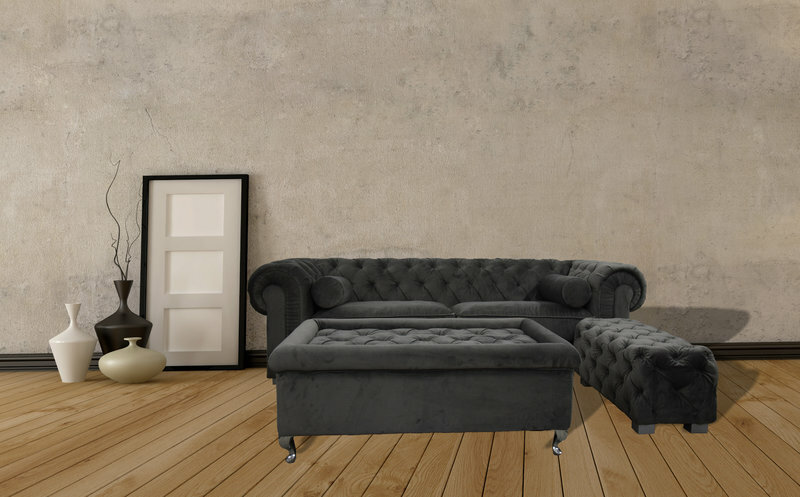 Chesterfield Sofa Polster Designer Couchen Sofas Garnitur Couch SLIII