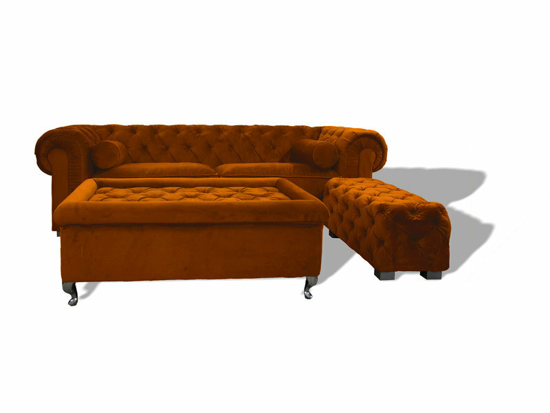 Chesterfield Sofa Polster Designer Couchen Sofas Garnitur Couch SLIII