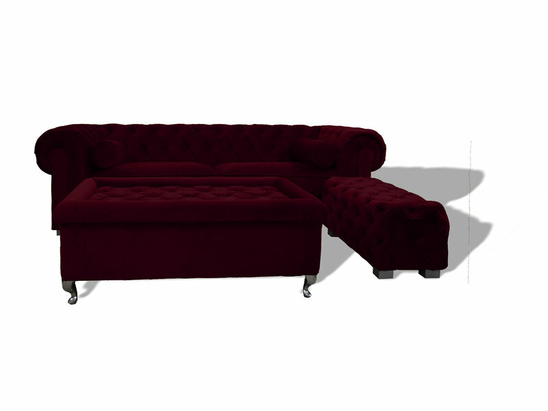 Chesterfield Sofa Polster Designer Couchen Sofas Garnitur Couch SLIII
