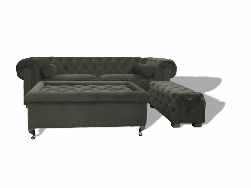 Chesterfield Sofa Polster Designer Couchen Sofas Garnitur Couch SLIII